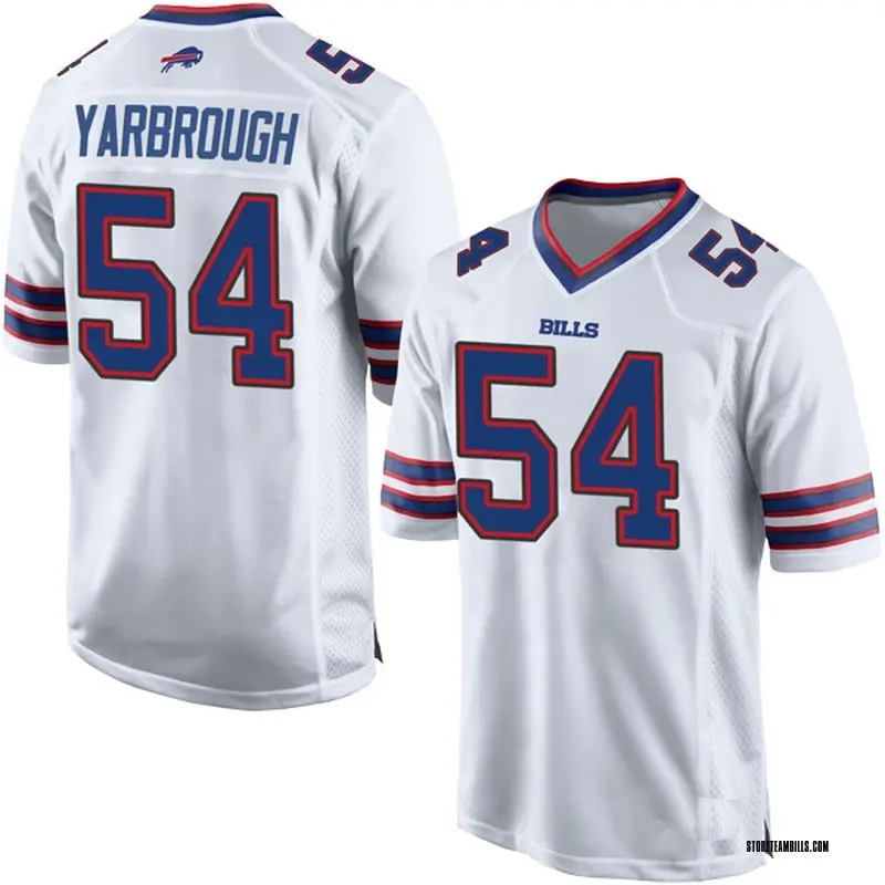 Game Youth Eddie Yarbrough Buffalo Bills Nike Jersey - White